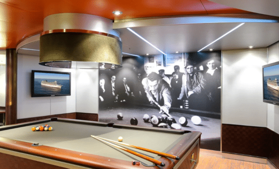 Billiard Room & Library