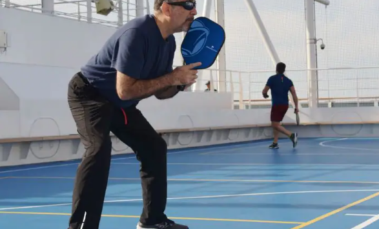 Pickleball at Sea