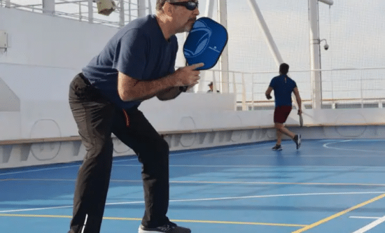 Pickleball at Sea